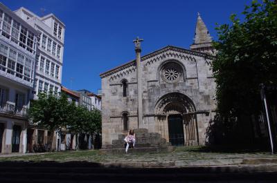 Iglesia de Santiago, en el casco histórico