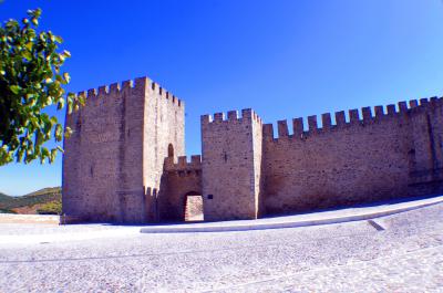 Alzado principal del castillo