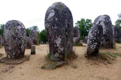 Detalle de algunas piedras del Crómlech