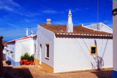Chimeneas decoradas típicas del Algarve