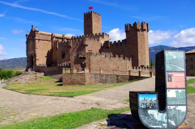 Vista del Castillo museo de Javier