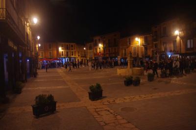 Plaza Mayor nocturna