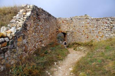 Antigua puerta del castillo de Atienza