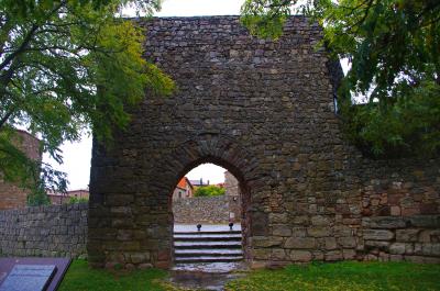 Exterior de la Puerta árabe de la muralla