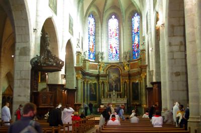 Interior de la Catedral de Saint Pierre