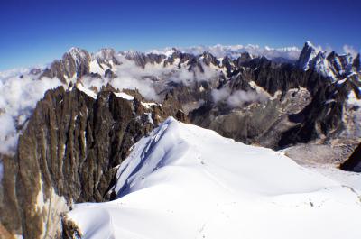 Panorámica de los Alpes