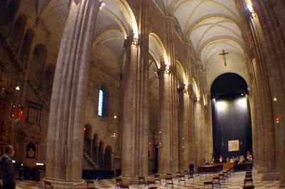 Nave central de la Catedral de San Vigilio en Trento