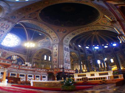 Decoración interior de la Basílica