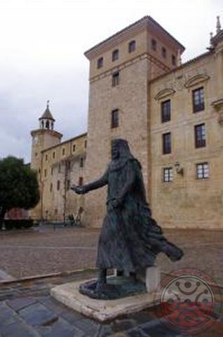 Conde de Castilla Sancho García, fundador del monasterio de San Salvador