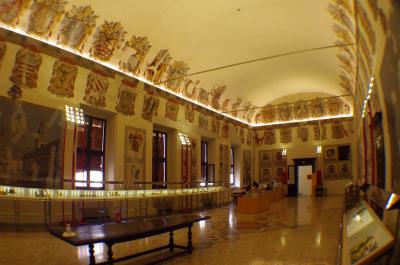 Salón de los Juegos en el castillo Estense