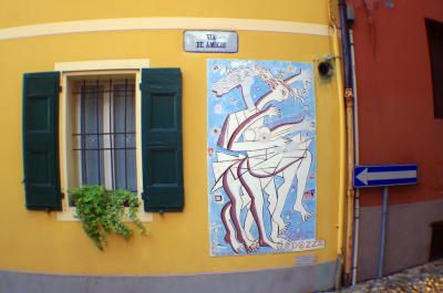 Biennale d’arte contemporánea del muro dipinto en Dozza