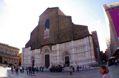 Basílica de San Petronio en la piazza Maggiore