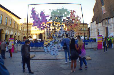 Eventos culturales en la Piazza Maggiore de Bologna