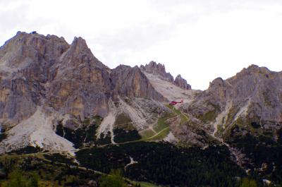 Picos Lagazuoi junto a Paso di Falzarego