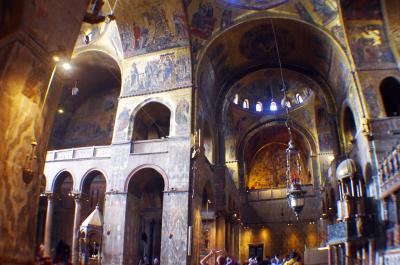 Exquisita decoración de la Basílica de San Marcos
