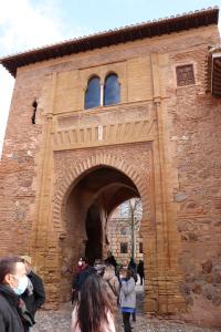 Puerta del Vino en la Alhambra