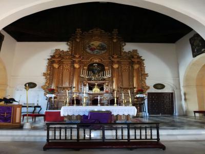 Altar mayor de la Iglesia de Santa María de La Anunciación