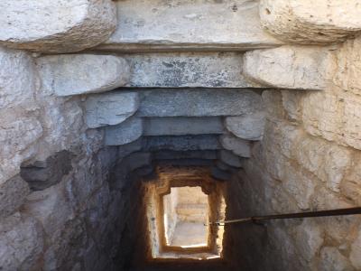 Escalera interior de la torre
