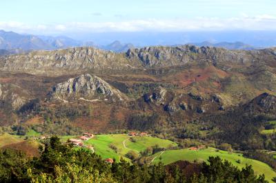 Paisaje de la montaña Asturiana