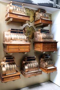 Colección de preciosas máquinas registradoras