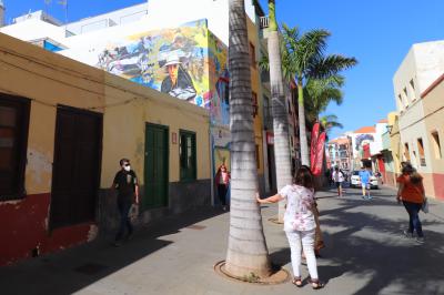 Color y arte en las calles de Puerto de la Cruz