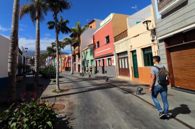 Fachadas coloridas en la calle San Felipe