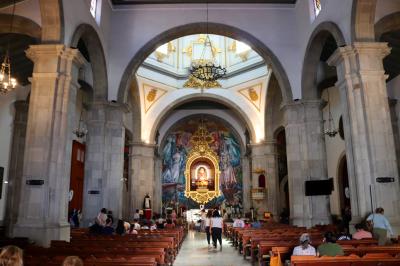 Interiro de la Basílica de Nuestra Señora de la Candelaria