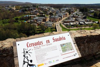 Relación de D. Cervantes con Sanabria