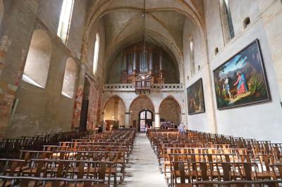El coro y órgano de la Abadía de San Volusiano