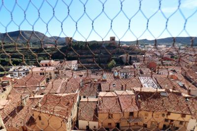 Panorámica de Mora de Rubielos desde el castillo