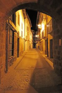Paseo nocturno en Mora de Rubielos