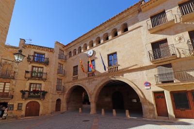 Ayuntamiento en la Plaza de España