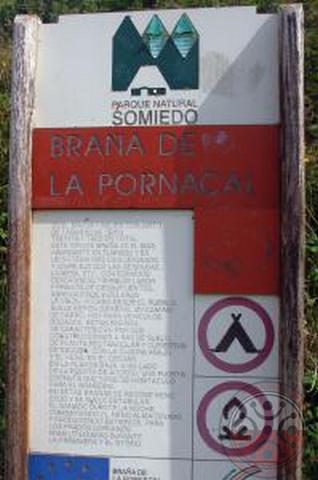 Cartel explicativo Braña de La Pornacal