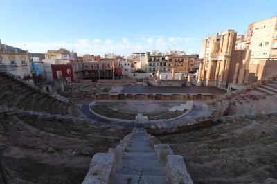 Panorámica del Teatro Romano de Cartagena