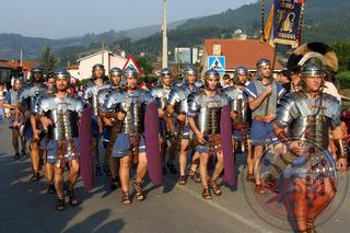 Desfile de legión romana