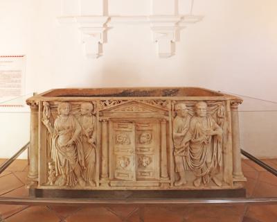 Sarcófago romano en el Alcázar de los Reyes Cristianos