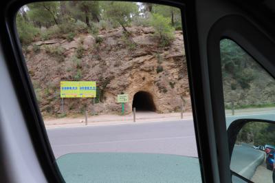 Tunel de acceso a la entrada norte de la senda del Caminito del Rey
