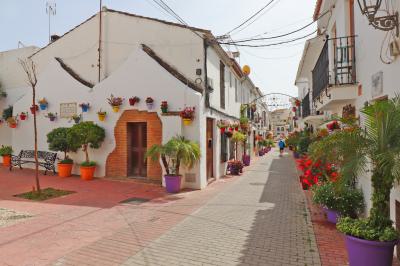 Calle en el casco histórico de Estepona