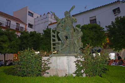 Monumento a Enrique Montoya en Utrera, su ciudad natal