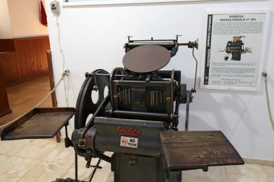 Máquina imprenta chaparro