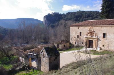 Fachada principal del monasterio de san Pedro de Arlanza