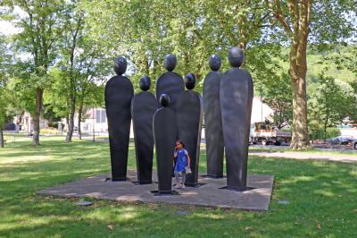People statues por Olivier Gerval en Vernon