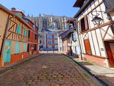 Calle medieval en Beauvais