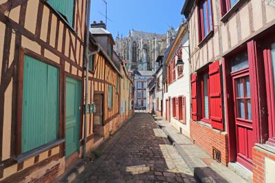 Calle medieval en Beauvais