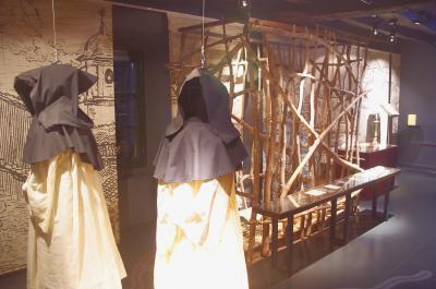 Sala del museo de las brujas de Zagarramundi