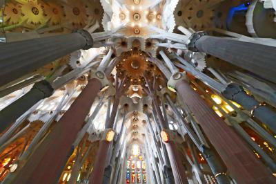 Arquitectura en el Interior de la Sagrada Familia