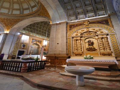 Detalle del Santuario de Nuestra Señora de Nazaré