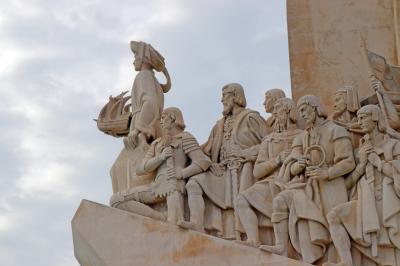 Detalle del Monumento a los Descubrimientos de Lisboa