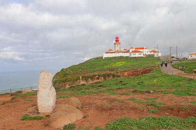 El Faro de Cabo de Roca desde el mirador
