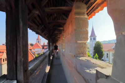 Paseo de ronda de la muralla de Murten 